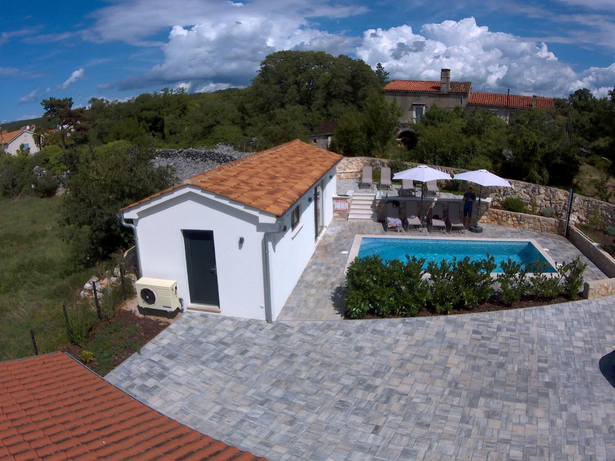 Villa Diny With Pool Pinezići Dış mekan fotoğraf